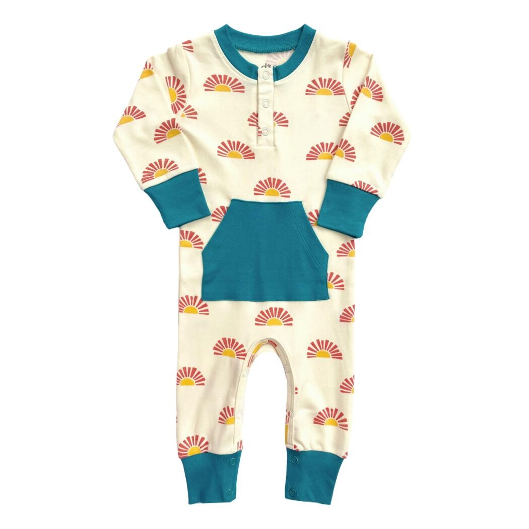 Organic Baby Romper - Sunrise
