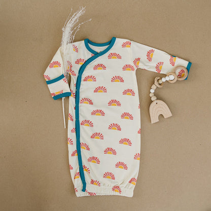 GOTS Certified Organic Cotton Gown - Sunrise