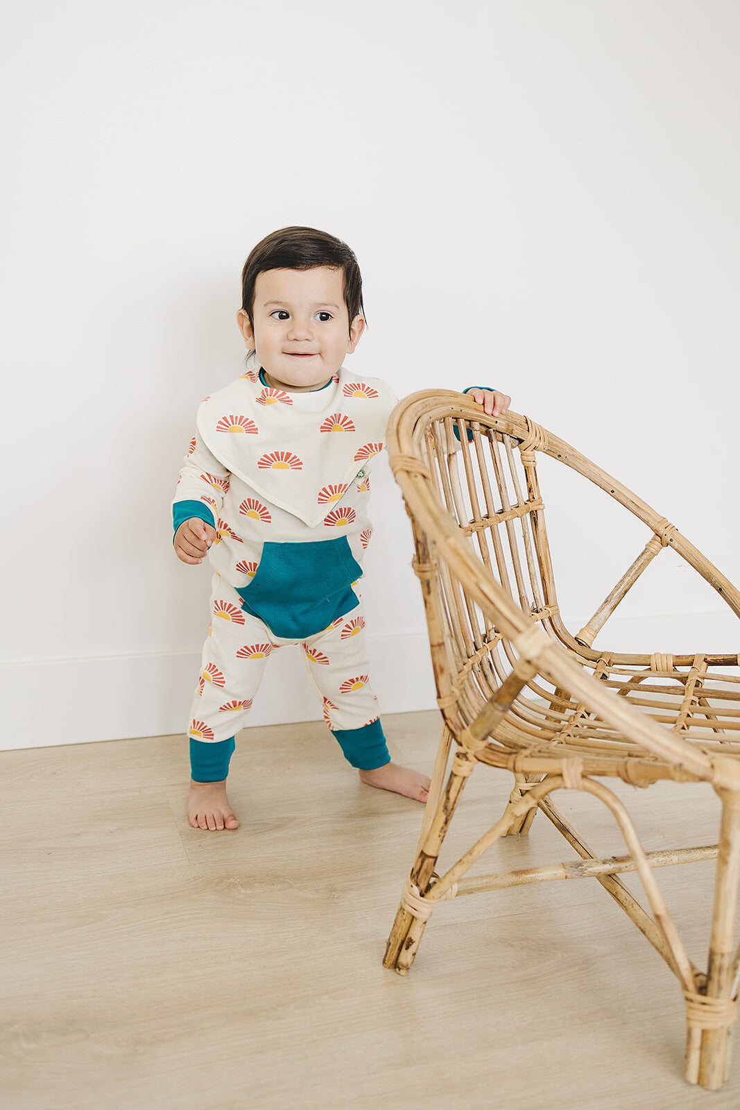 Organic Baby Romper - Sunrise