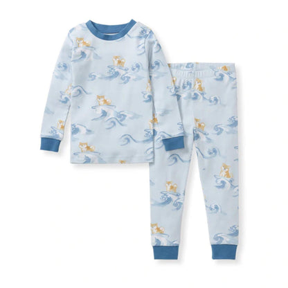 Surfer Pups Organic Toddler & Kid Pajamas