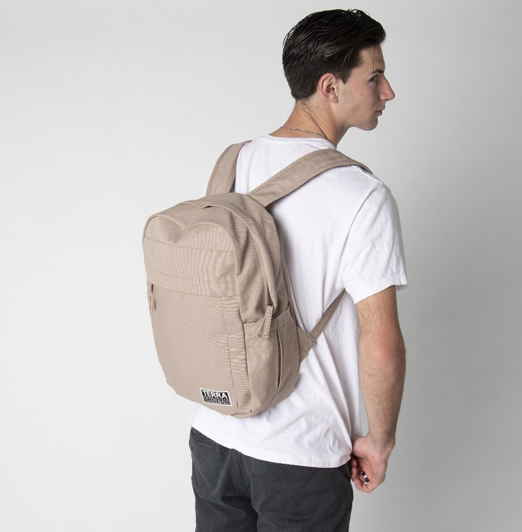Organic Cotton Earth Backpack