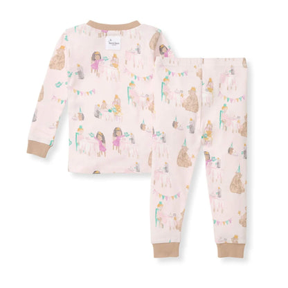 Tea Time Organic Cotton Toddler & Kid PJ Set