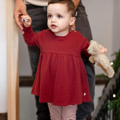 Thermal Organic Girl Tunic & Pants Set