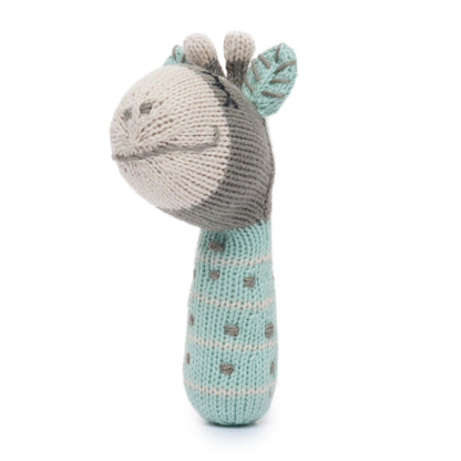 Organic Baby Mini Rattle - Ami the Giraffe