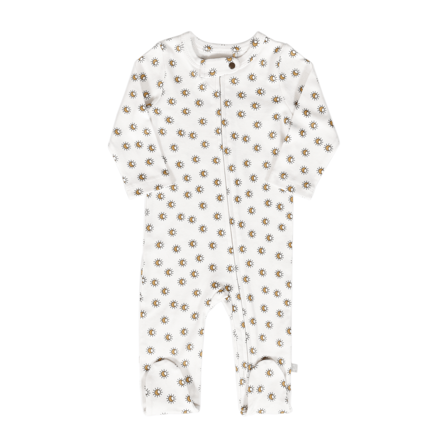 Organic Baby Footie - Sun