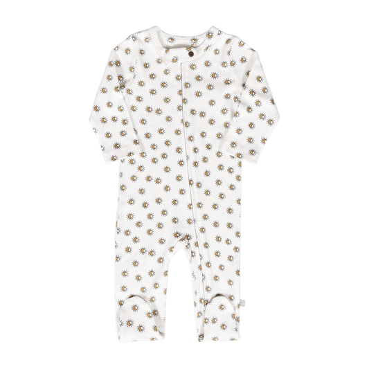 Organic Baby Footie - Sun