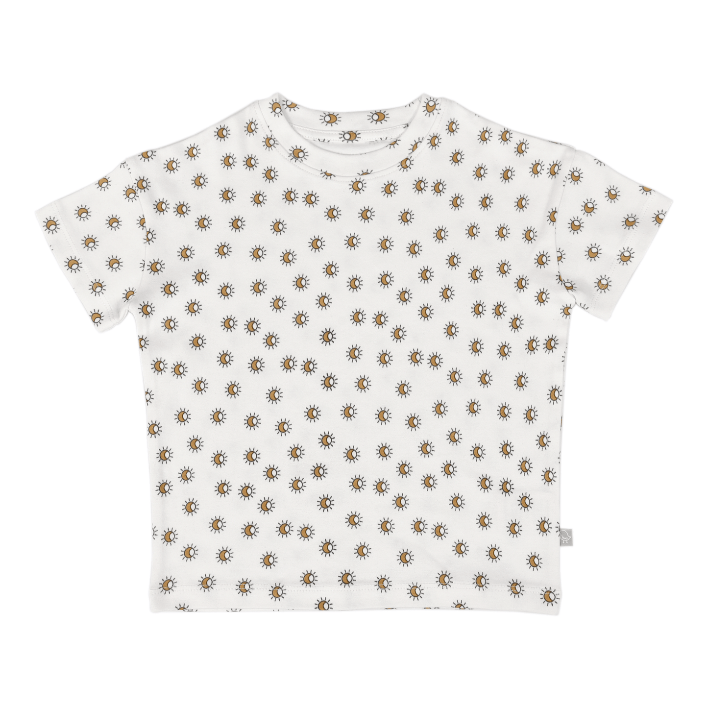 Organic Boxy Toddler Tee - Sun