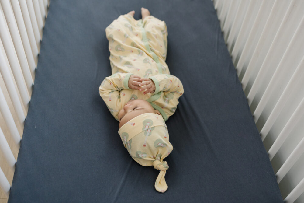 Organic Cotton Baby Sleep Gown - Ukulele