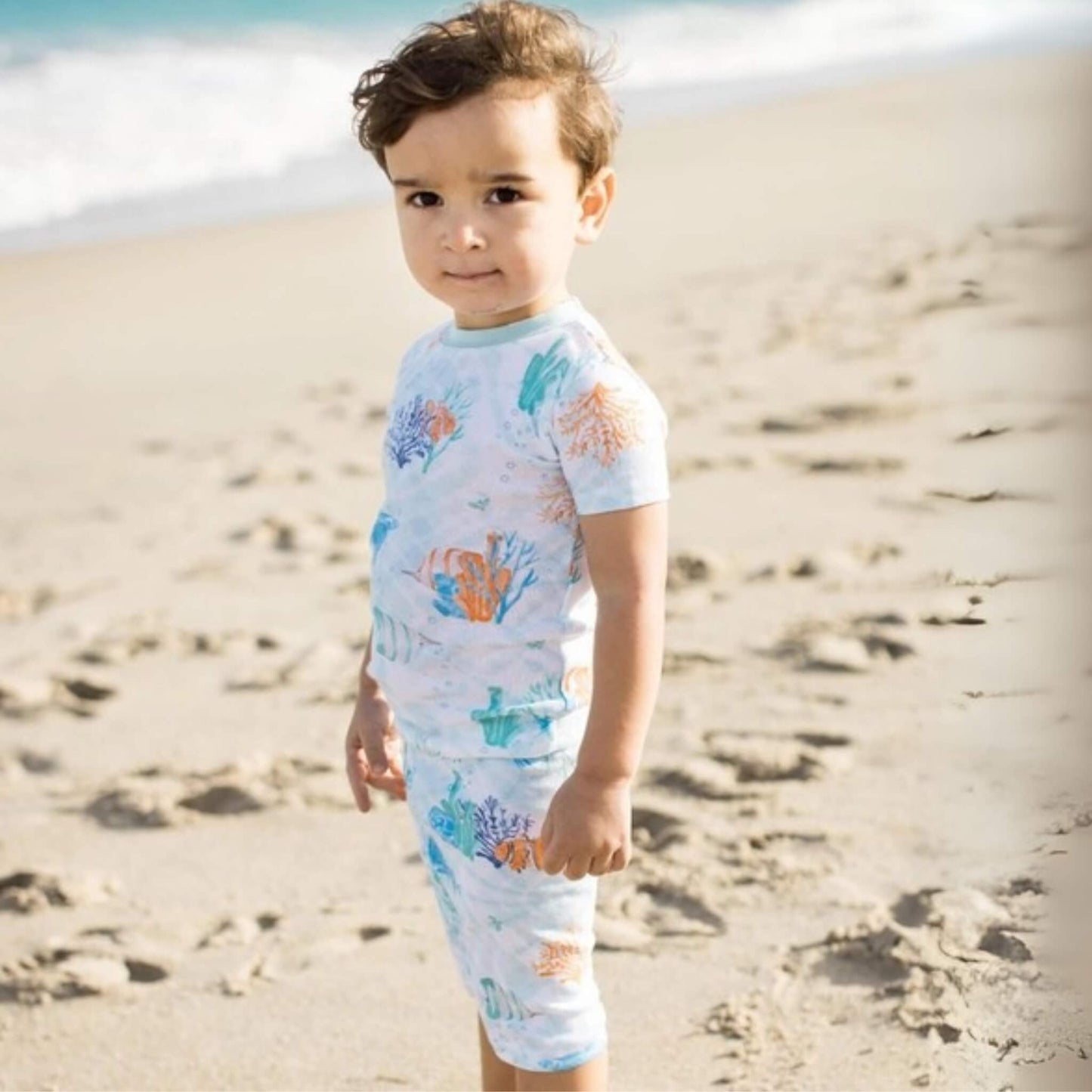 Under the Sea Organic Baby & Toddler & Kid Pajamas
