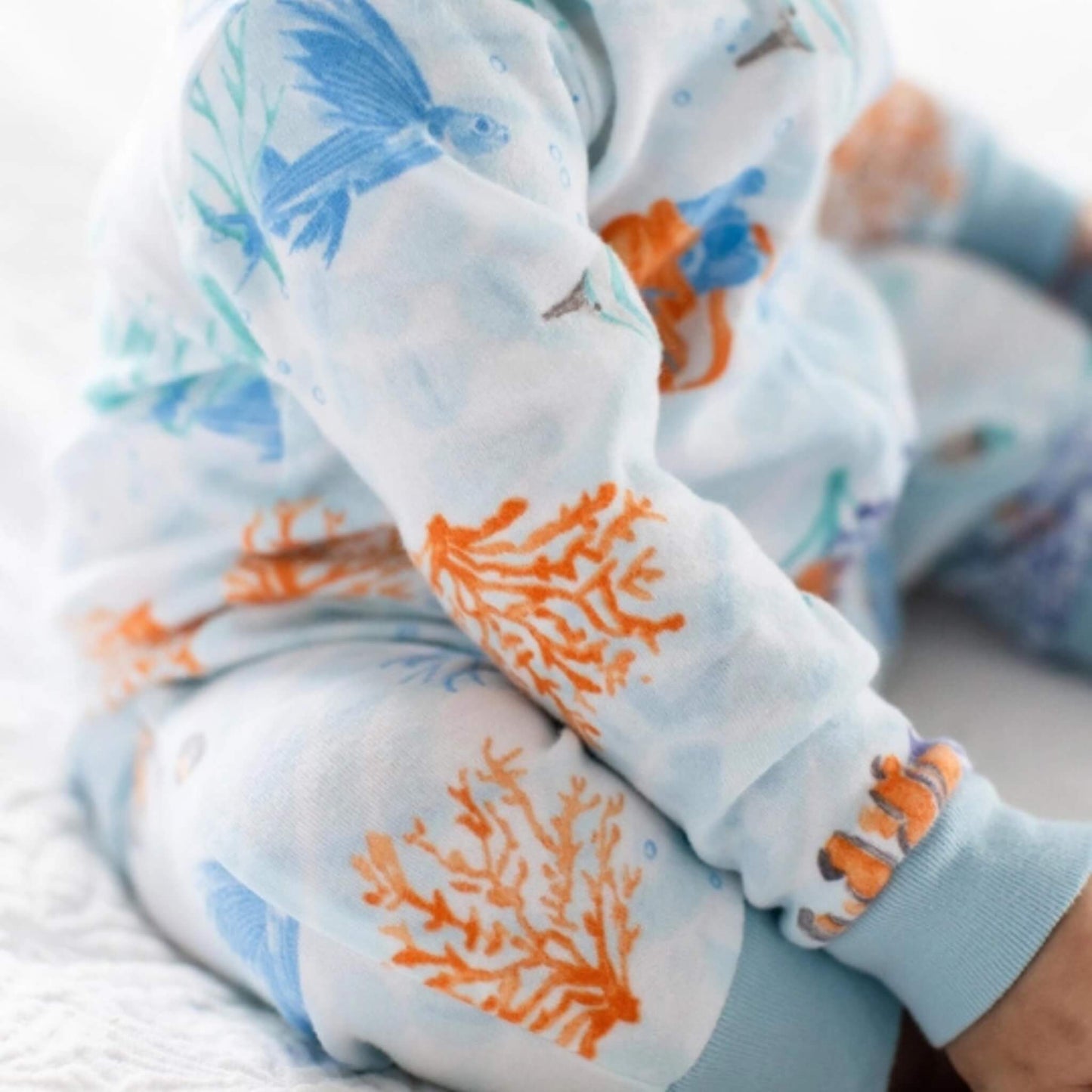 Under the Sea Organic Baby & Toddler & Kid Pajamas