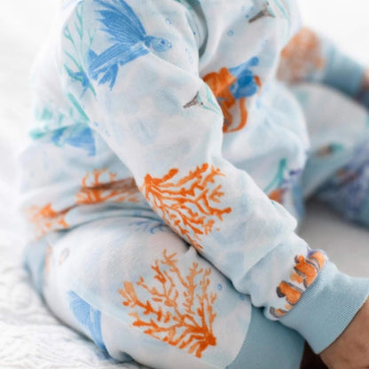 Under the Sea Organic Baby & Toddler & Kid Pajamas