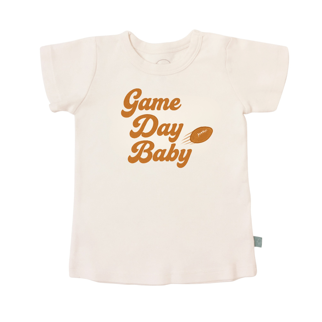 Organic Toddler Graphic Tee - Game Day Baby
