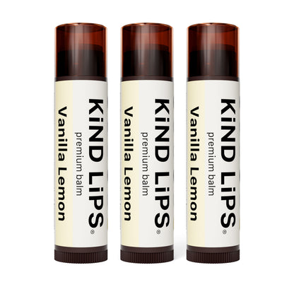 Organic Lip Balm Vanilla Lemon