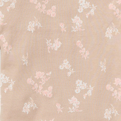 Whimsical Floral Organic Cotton Burp Cloths -  5 Pack