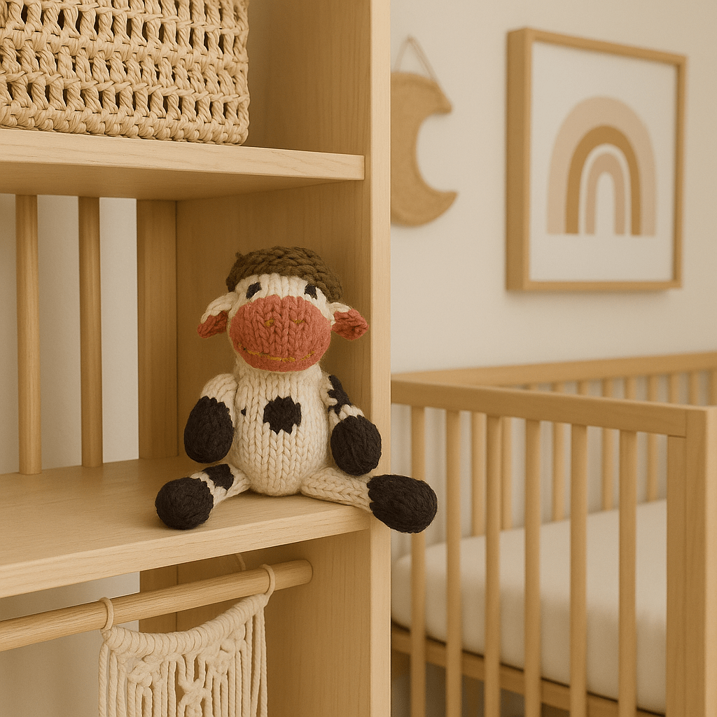 Wool Knit Buddy - Willa the Cow