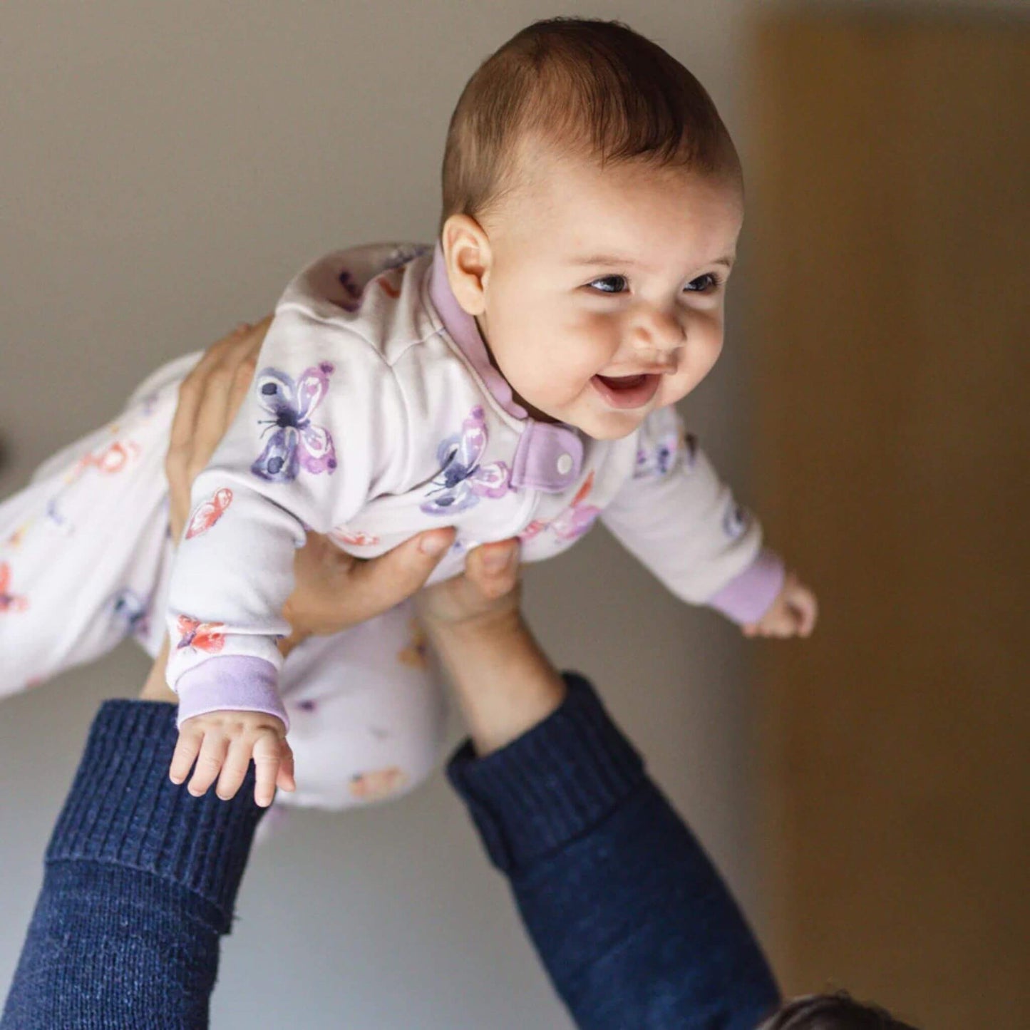 Wings A Flutter Organic Cotton Baby Sleep & Play