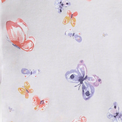 Wings A Flutter Organic Two-Piece Toddler & Kid Pajamas