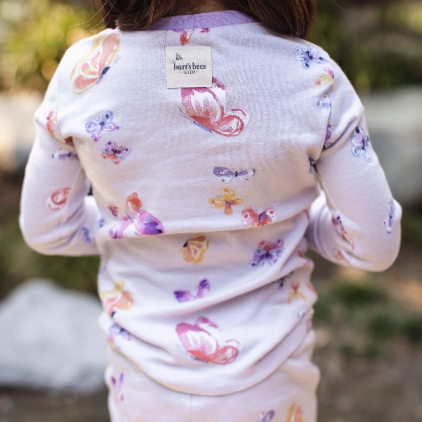 Wings A Flutter Organic Two-Piece Toddler & Kid Pajamas