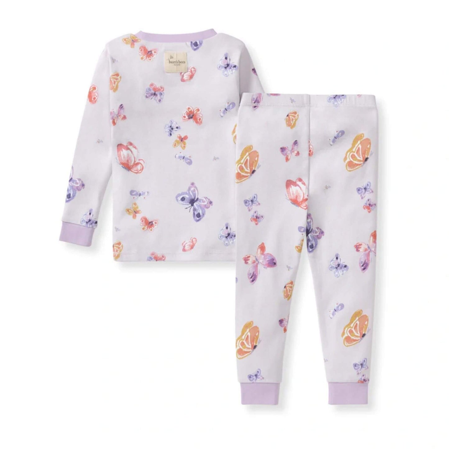 Wings A Flutter Organic Two-Piece Toddler & Kid Pajamas