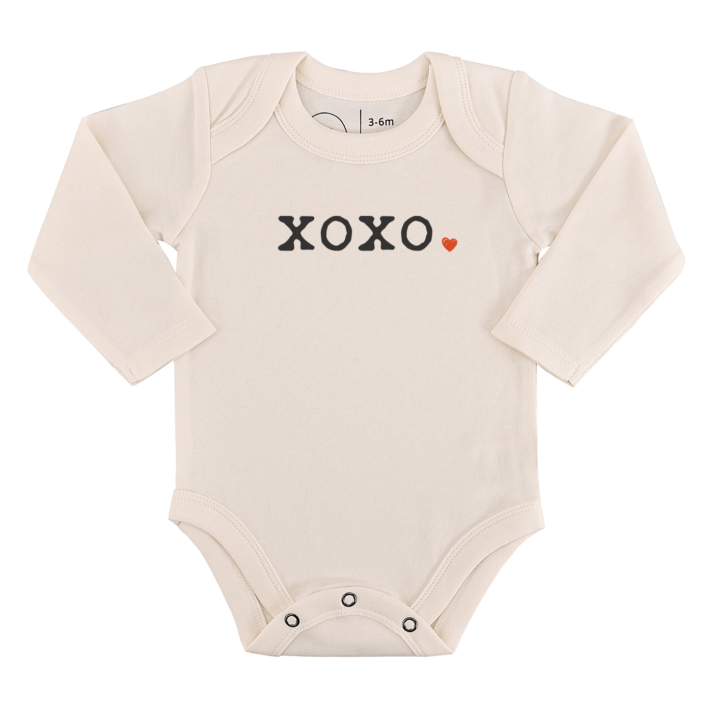 Long Sleeve Graphic Bodysuit - Xoxo