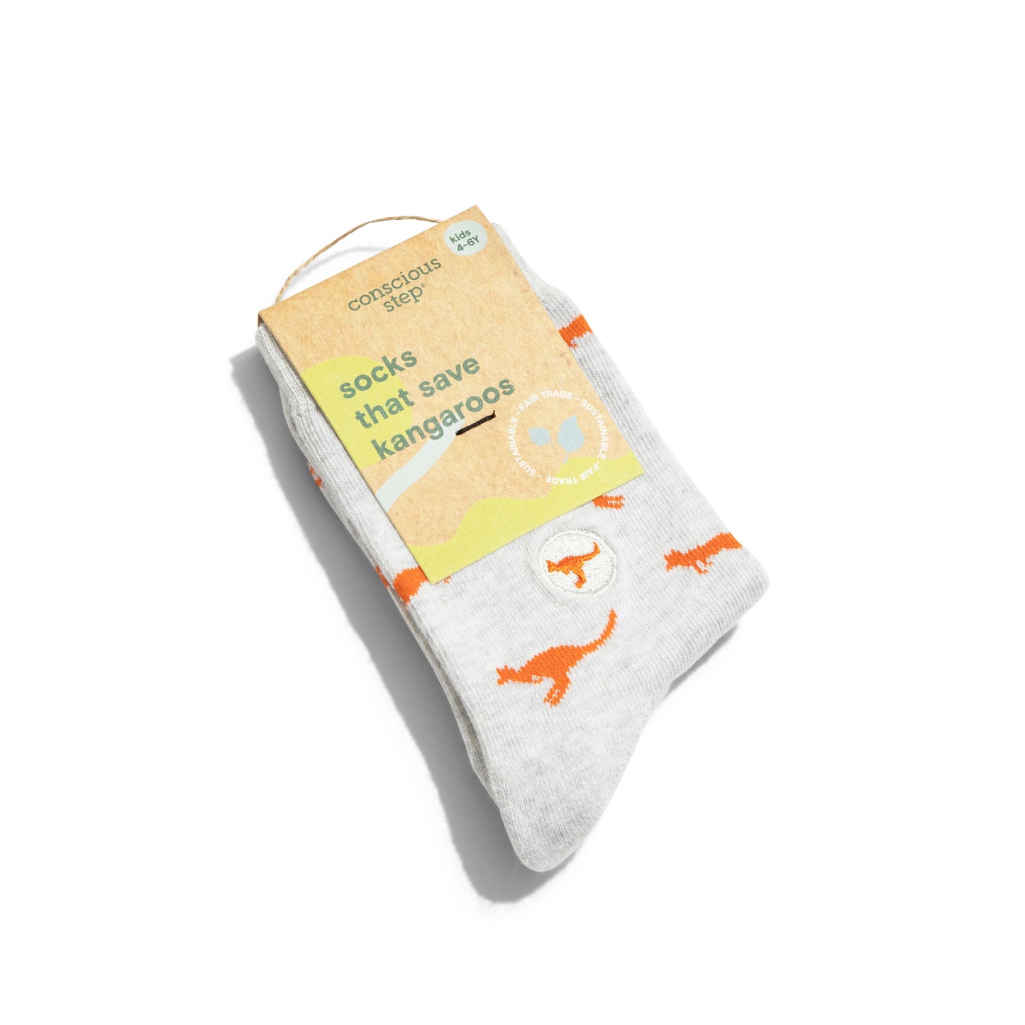Kids Socks that Save Kangaroos