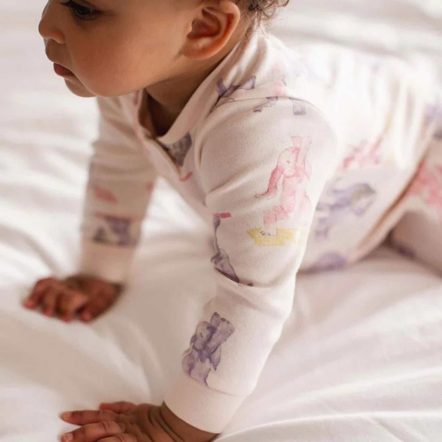 Yogi Elephants Organic Cotton Baby Sleep & Play