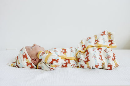 Organic Cotton Baby Sleep Gown - Aztec Pony