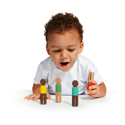 The Block Set - 70-Piece Building Activities for Toddlers & Kids