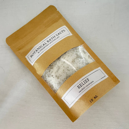 Relief - Menthol Eucalyptus Bath Salts for Cold and Flu