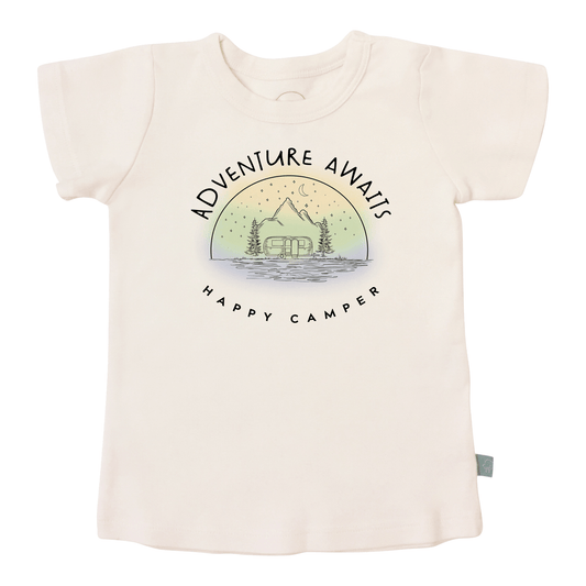 Organic Toddler Graphic Tee - Adventure Awaits