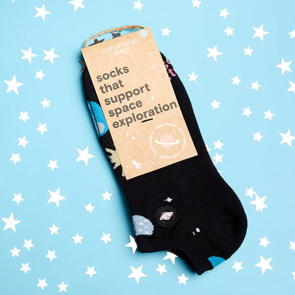 Adult Ankle Socks that Support Space Exploration