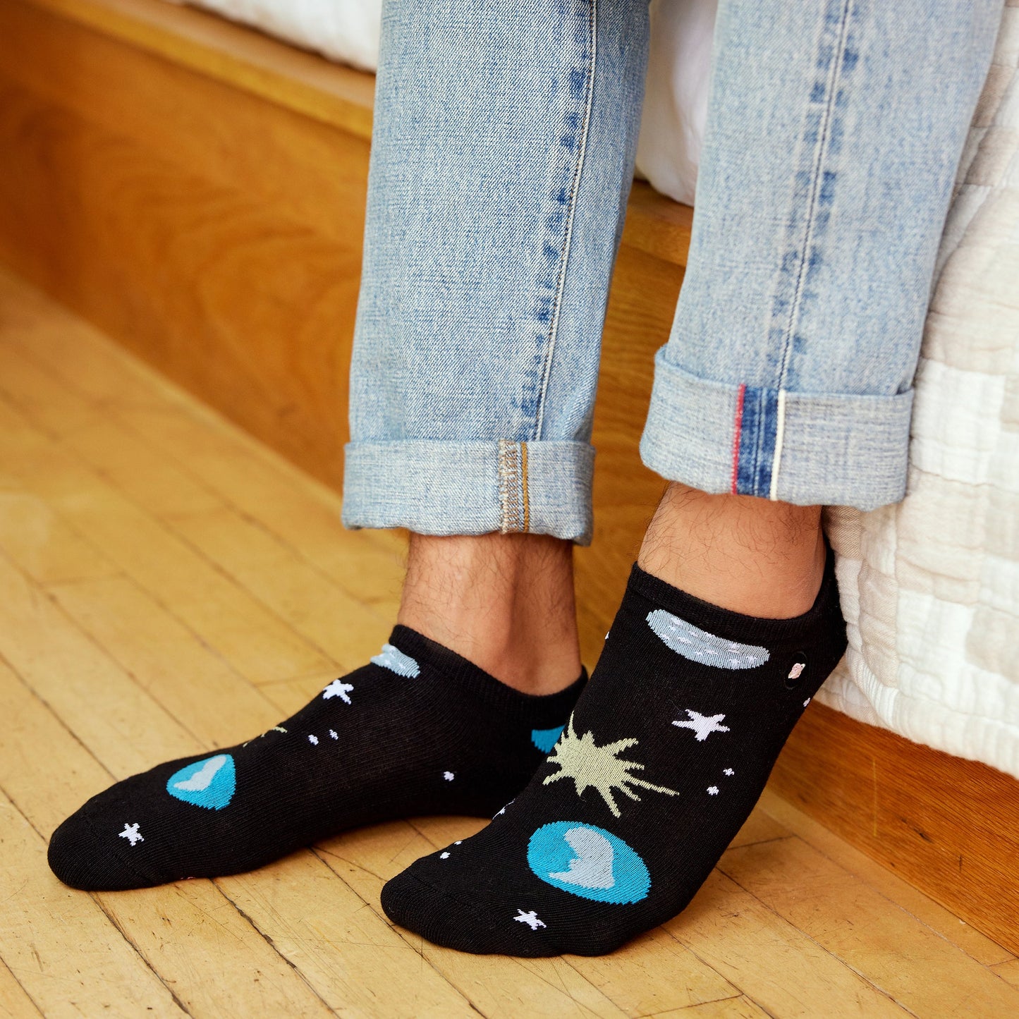 Adult Ankle Socks that Support Space Exploration
