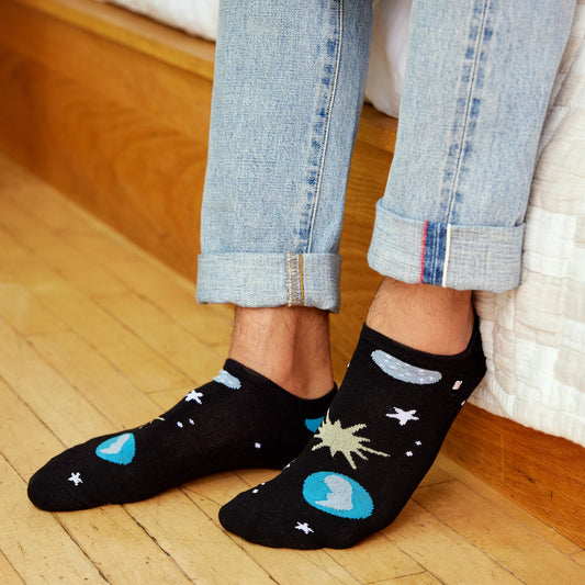 Adult Ankle Socks that Support Space Exploration