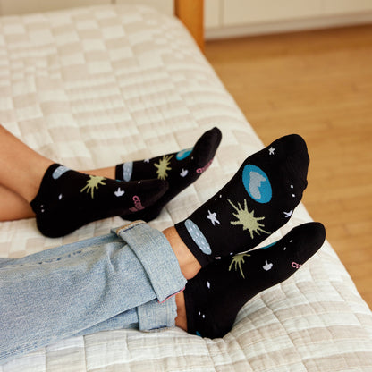Adult Ankle Socks that Support Space Exploration