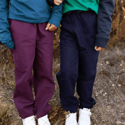 Organic Jules Pants - Plum