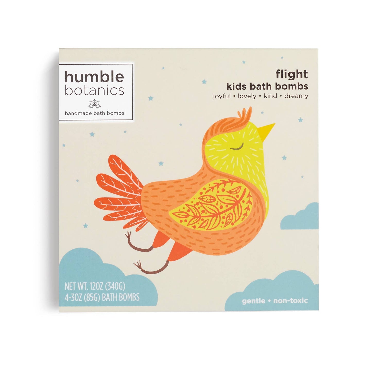 KIDS Bath Bomb Flight - Multipack of 4 Scents