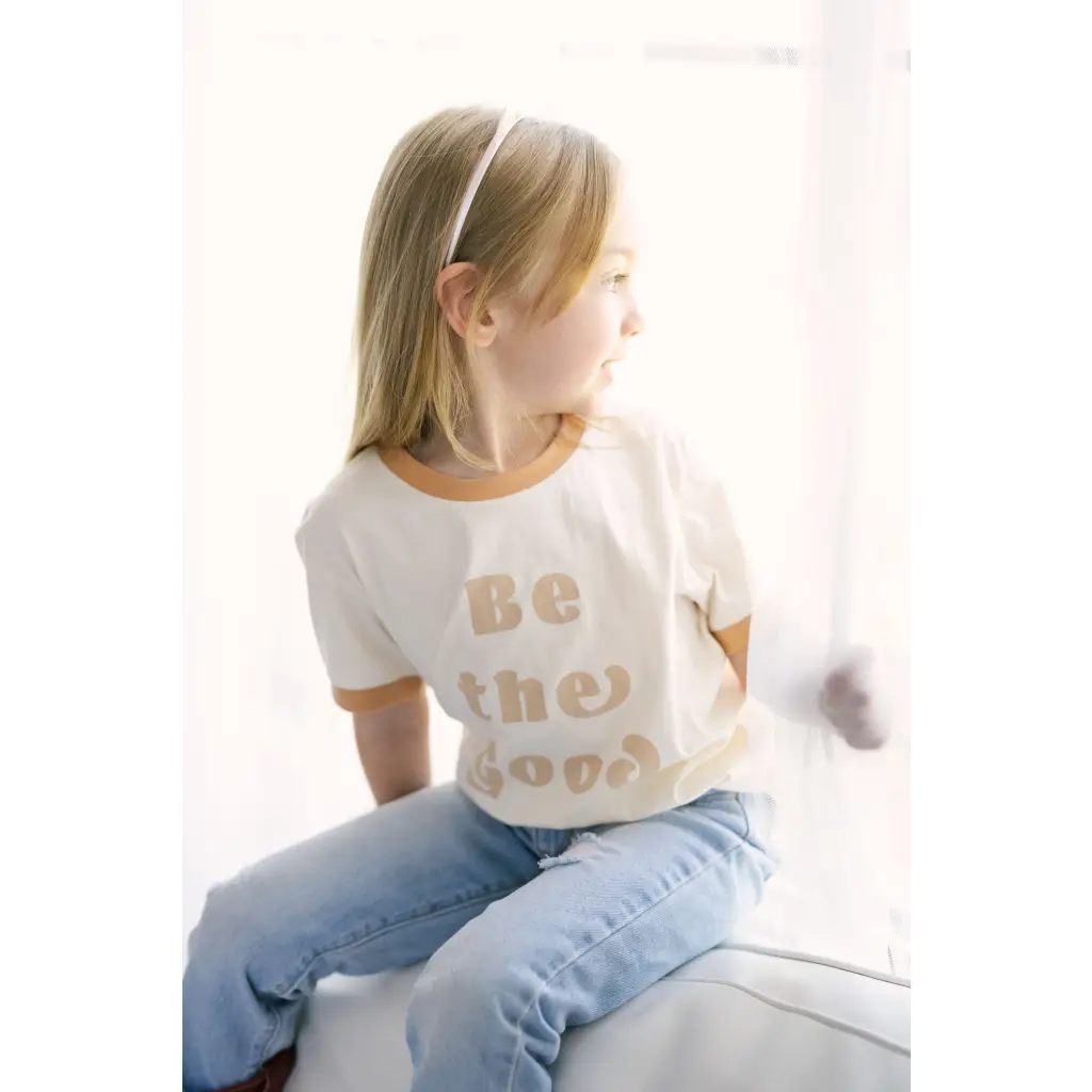 Organic Kids Everyday Ringer Tee - Be the Good