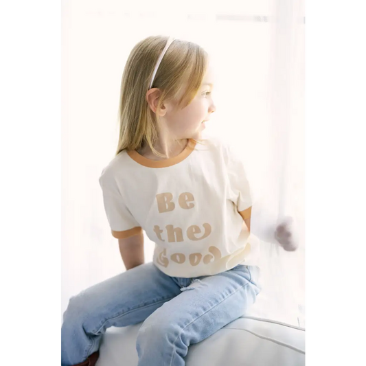 Organic Kids Everyday Ringer Tee - Be the Good