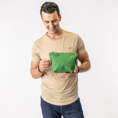 Organic Cotton Makeup Bag - Lok Pouch
