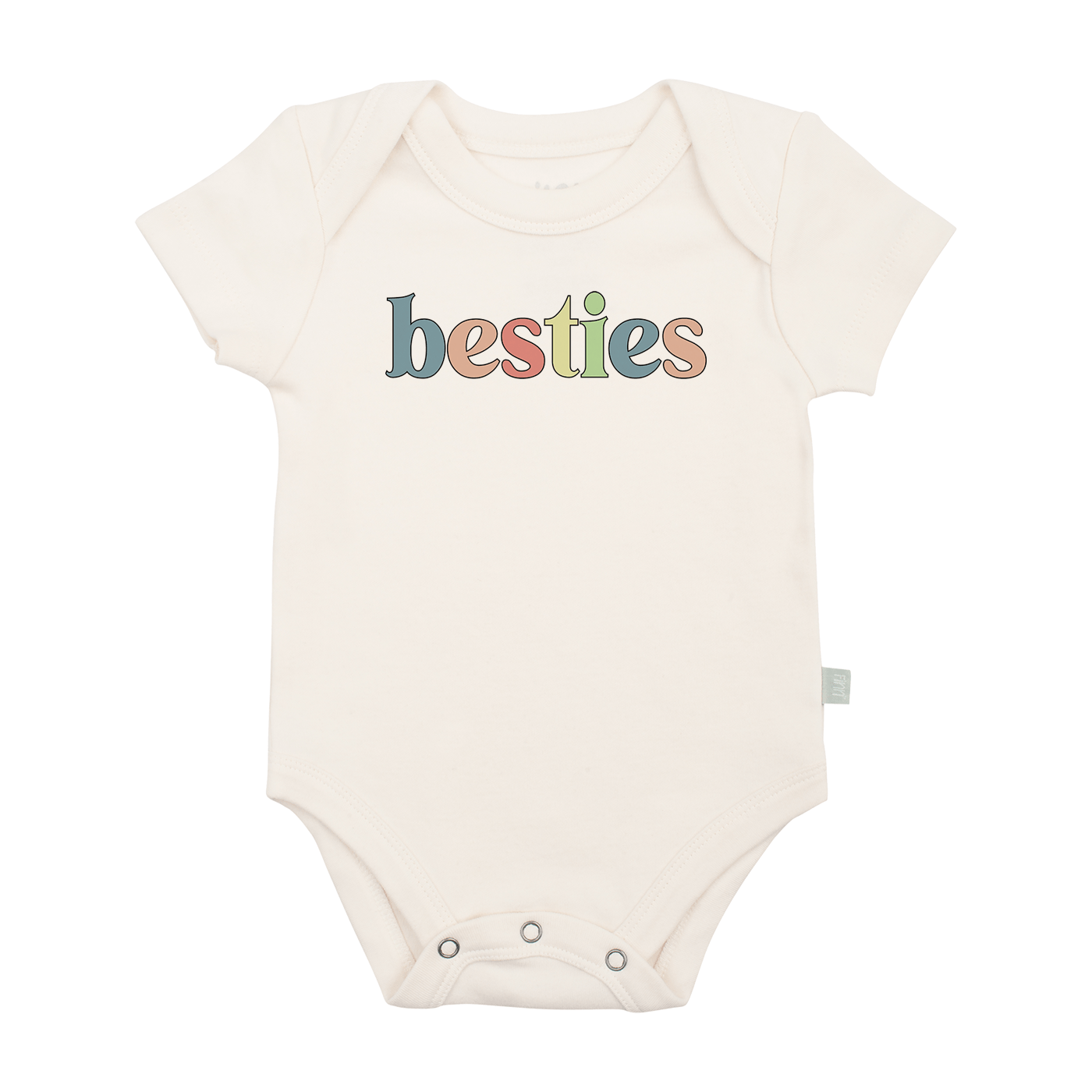 Organic Baby Graphic Bodysuit - Besties