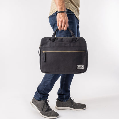 Organic Cotton Hasta Laptop Sleeve with Handles