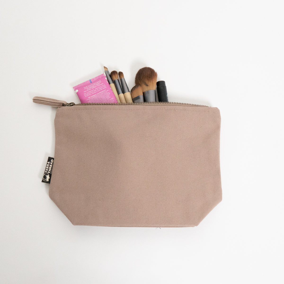 Organic Cotton Makeup Bag - Lok Pouch