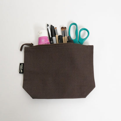 Organic Cotton Makeup Bag - Lok Pouch