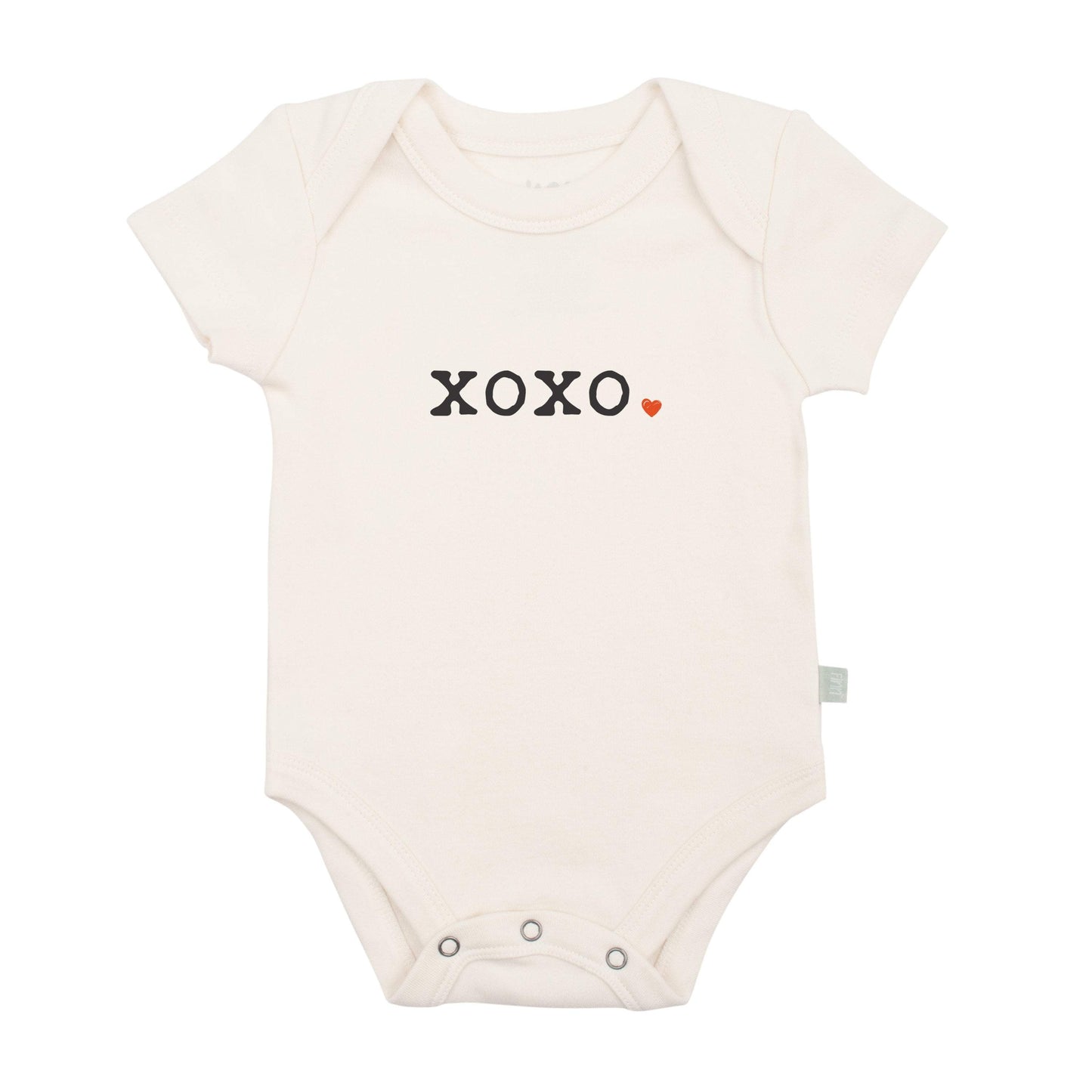 Organic Baby Graphic Bodysuit - Xoxo