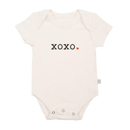 Organic Baby Graphic Bodysuit - Xoxo