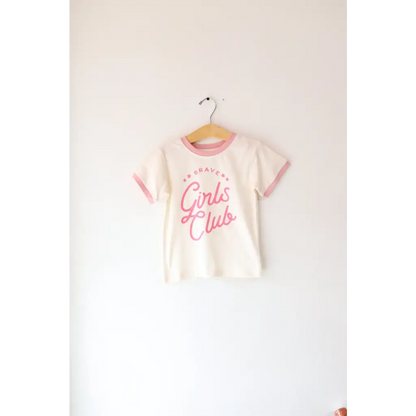 Organic Girls Brave Girls Club Ringer T-shirt