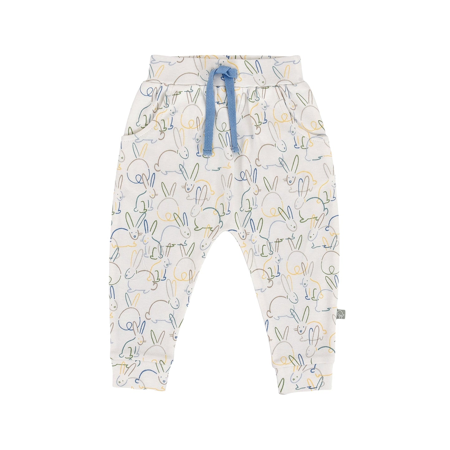 Organic Baby Lounge Pants - Bunnies