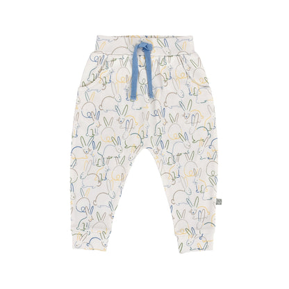 Organic Baby Lounge Pants - Bunnies
