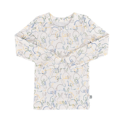 Organic Toddler Pajamas - Bunnies