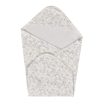 Organic Hooded Bath Towel - Bunnies